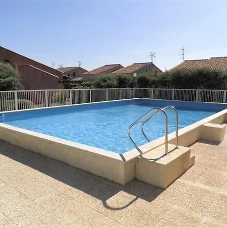 Mezzanine Climatise Avec Piscine, Terrasse, Parking Prive Et Proche - - Fr-1-229-861 * Gruissan